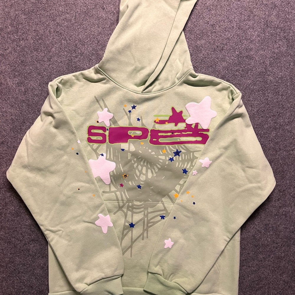 Sp5der SP5 Hoodie ‘Mint’ | Men’s Small
